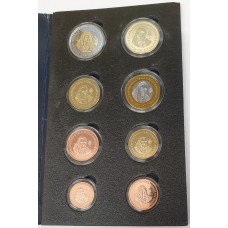 VATICAN 2008 . EURO SPECIMEN PATTERN SET . 8 COINS